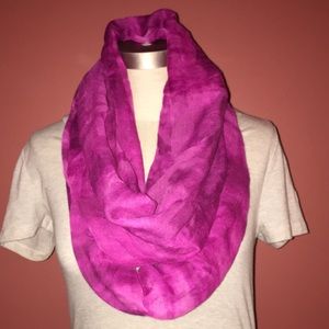 Purple Infinity Scarf